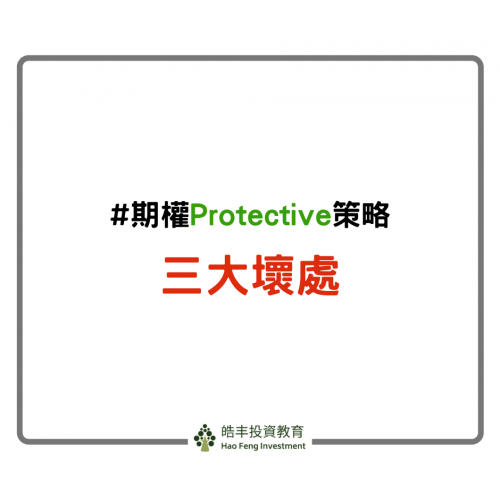 【慎用期權Protective策略】